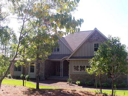 Completed Home in Barrington Farms.
